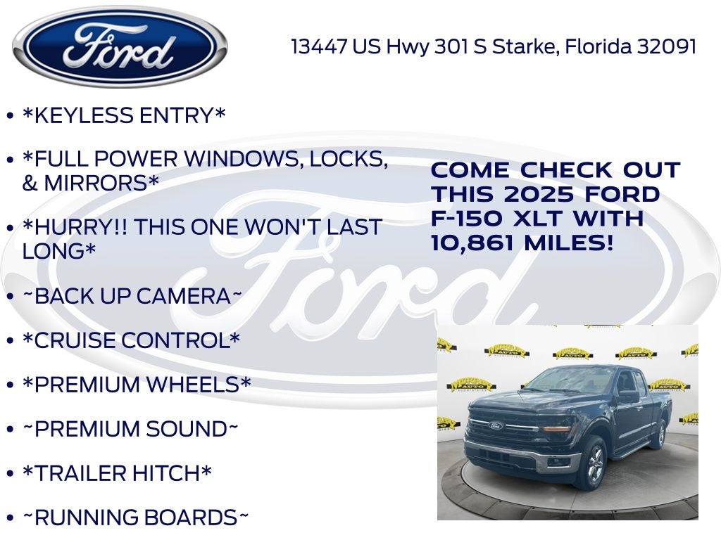 2025 Ford F-150 XLT