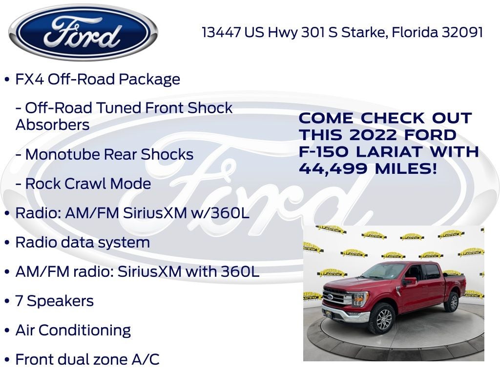 2022 Ford F-150 Lariat