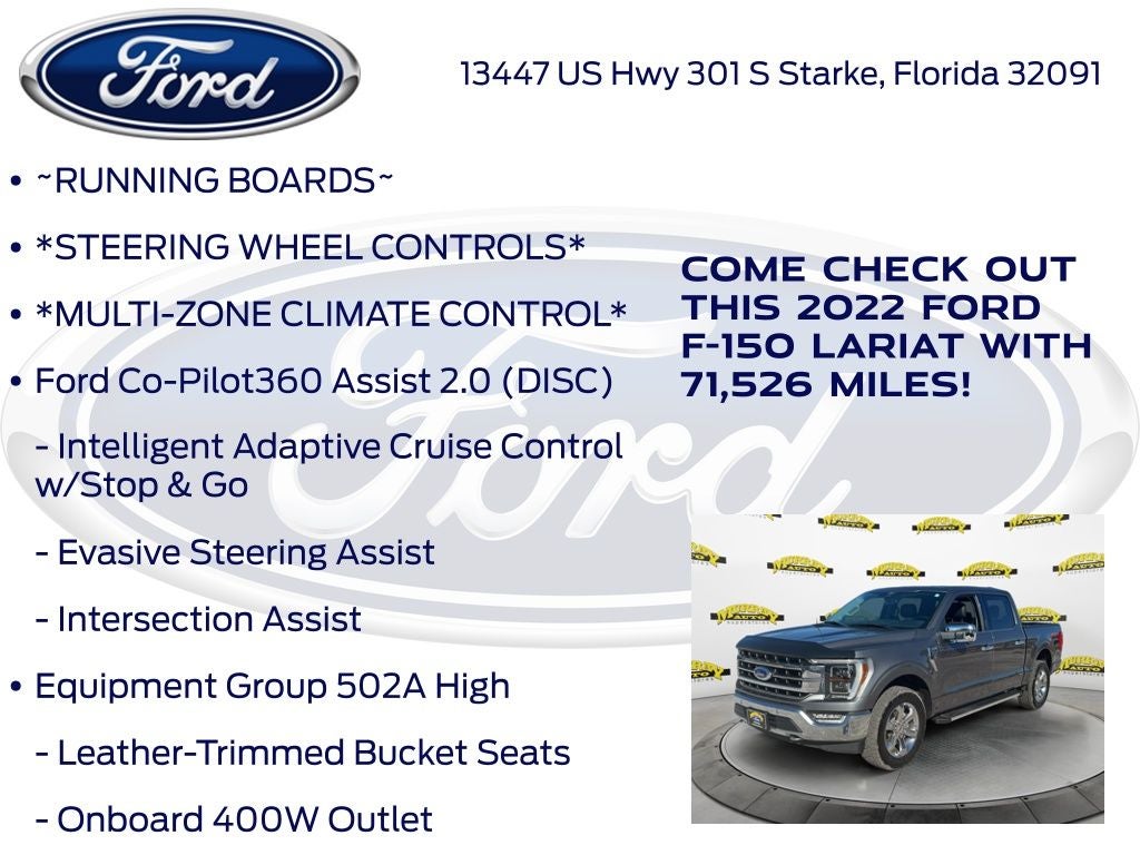 2022 Ford F-150 Lariat