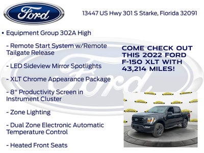 2022 Ford F-150 XLT 302A