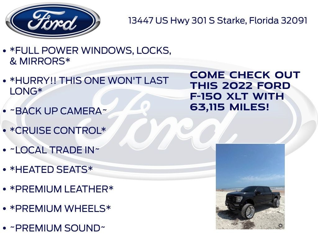 2022 Ford F-150 XLT