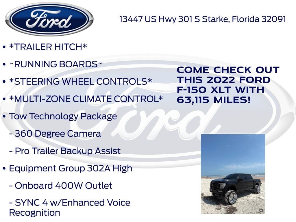 2022 Ford F-150 XLT