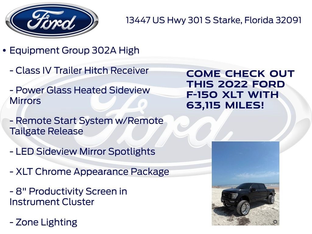 2022 Ford F-150 XLT