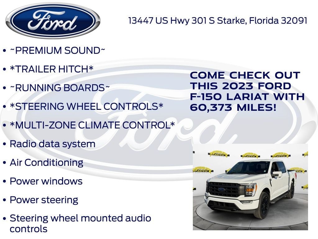 2023 Ford F-150 Lariat Sport FX4