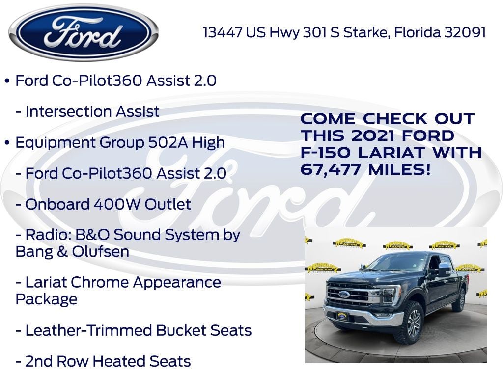 2021 Ford F-150 Lariat
