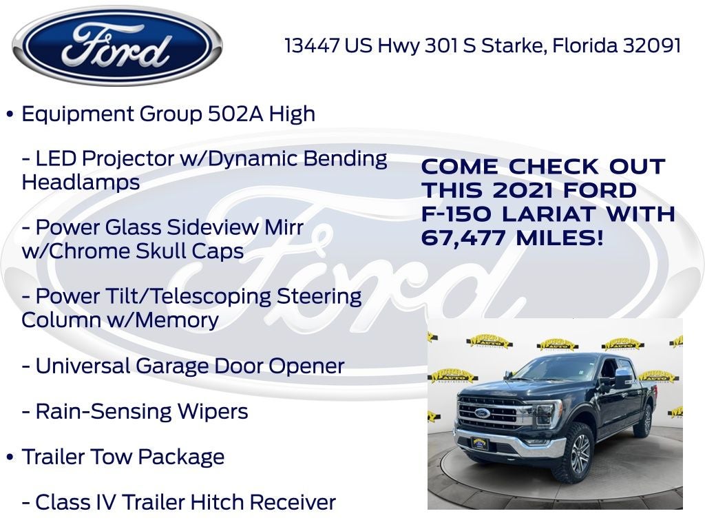 2021 Ford F-150 Lariat