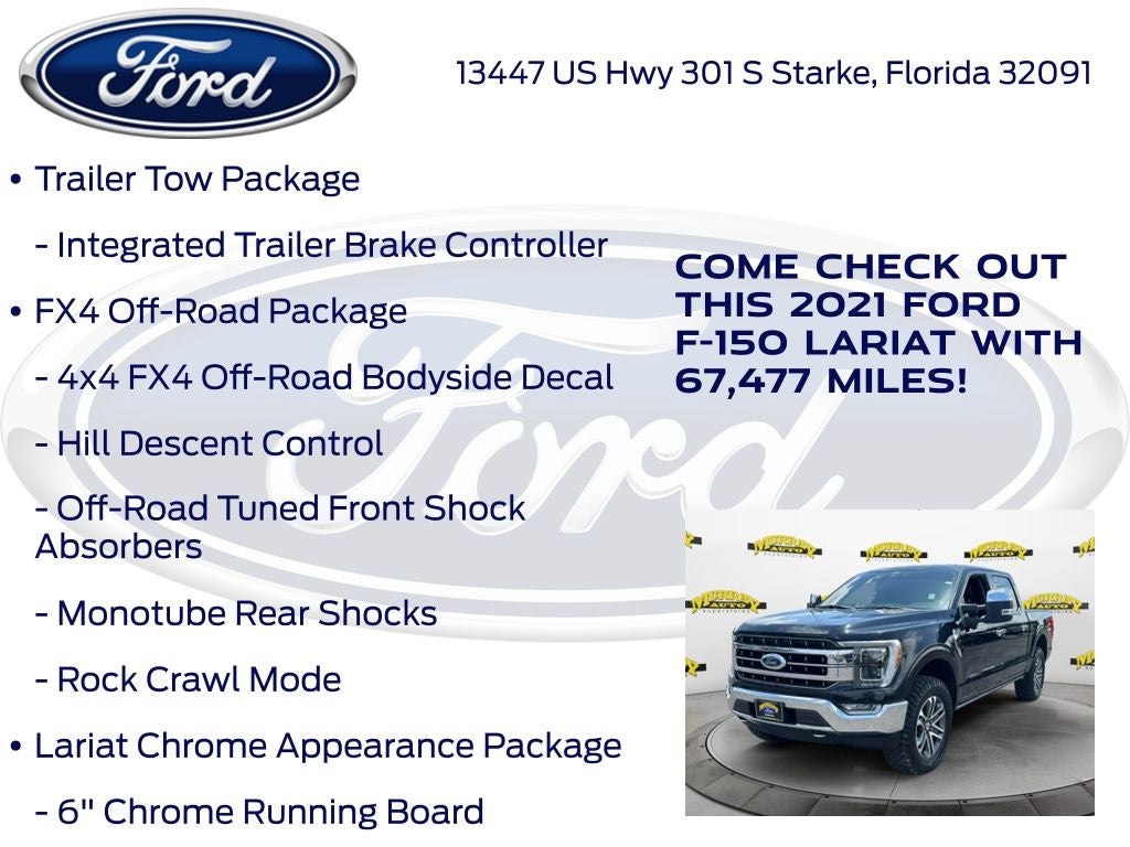 2021 Ford F-150 Lariat