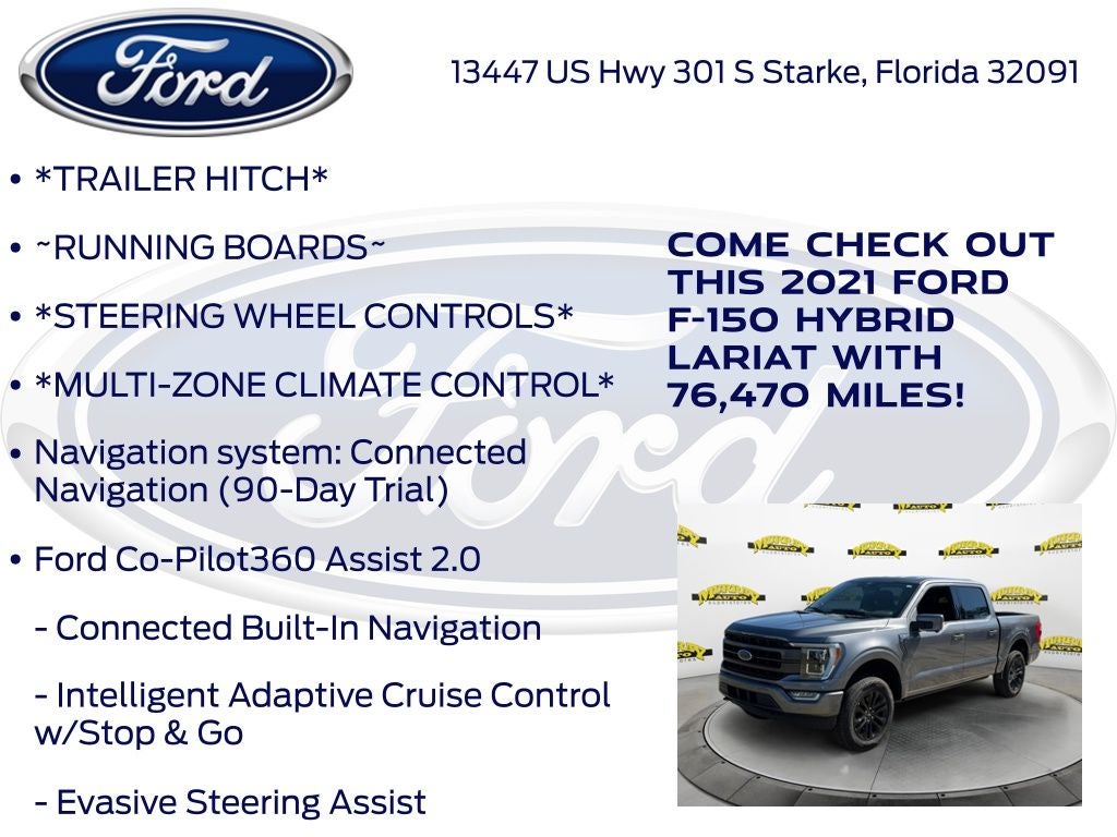 2021 Ford F-150 Lariat