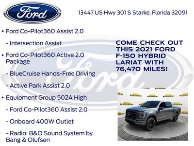 2021 Ford F-150 Lariat