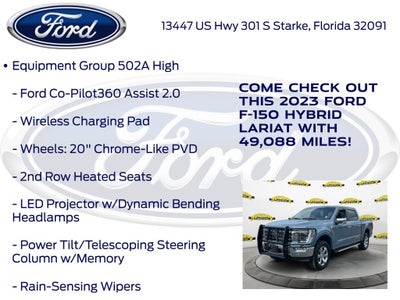 2023 Ford F-150 Lariat