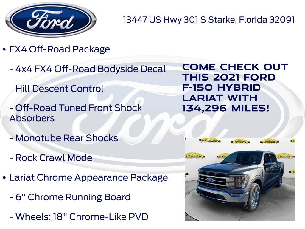 2021 Ford F-150 Lariat