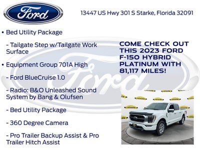2023 Ford F-150 Platinum