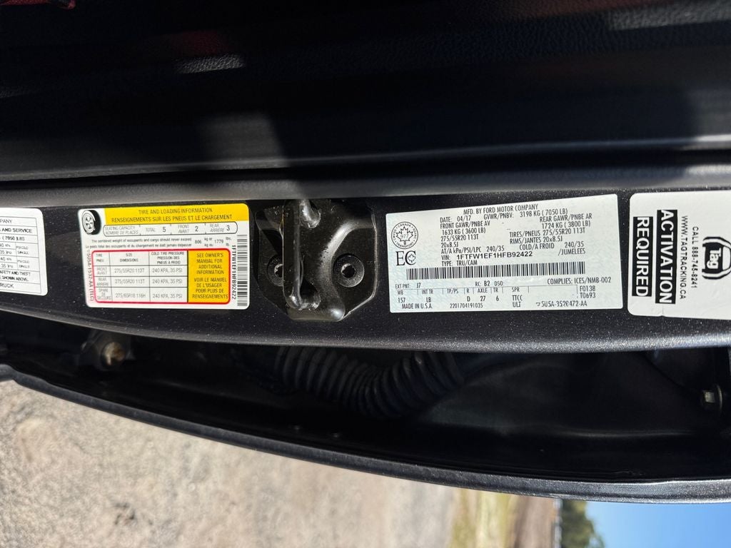 2017 Ford F-150 Lariat 5.0