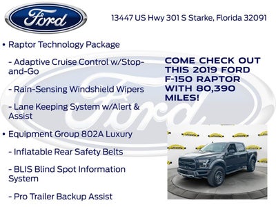 2019 Ford F-150 Raptor