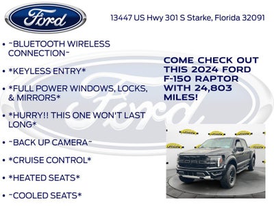 2024 Ford F-150 Raptor