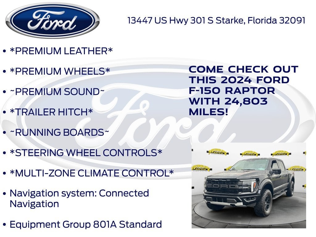 2024 Ford F-150 Raptor