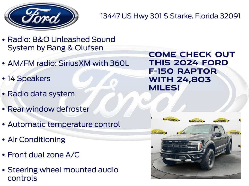 2024 Ford F-150 Raptor