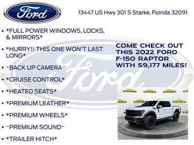 2022 Ford F-150 Raptor