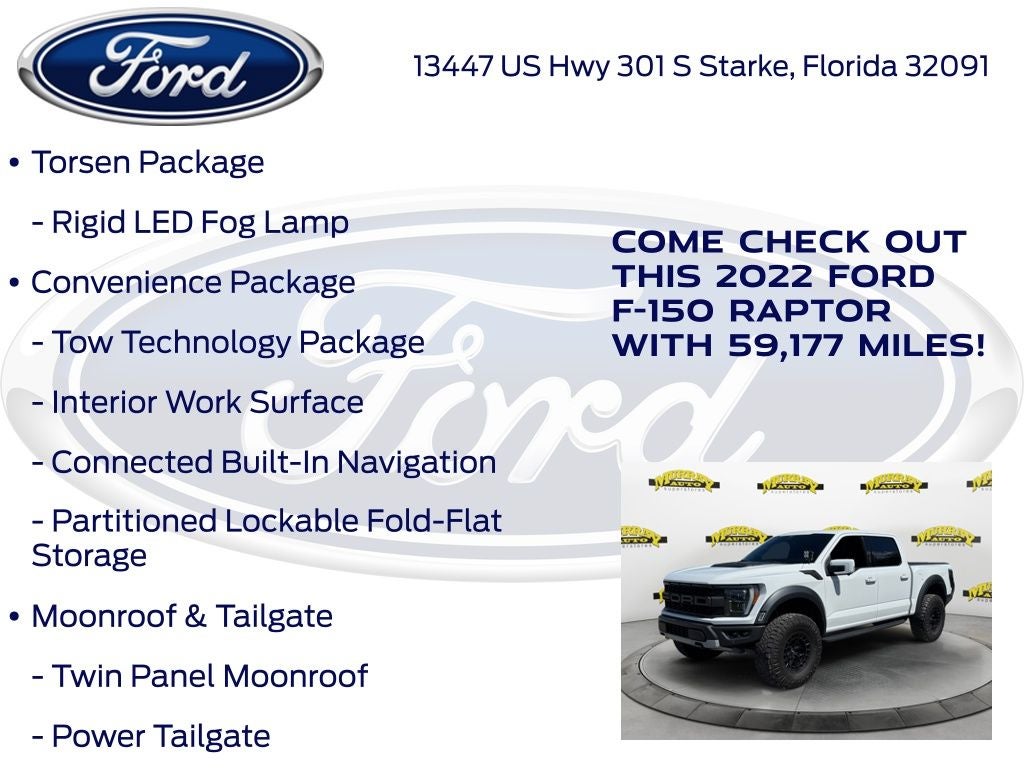 2022 Ford F-150 Raptor