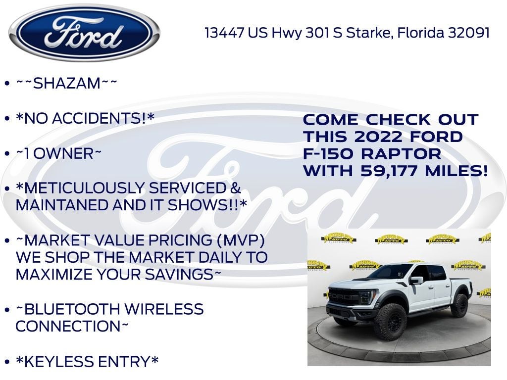 2022 Ford F-150 Raptor