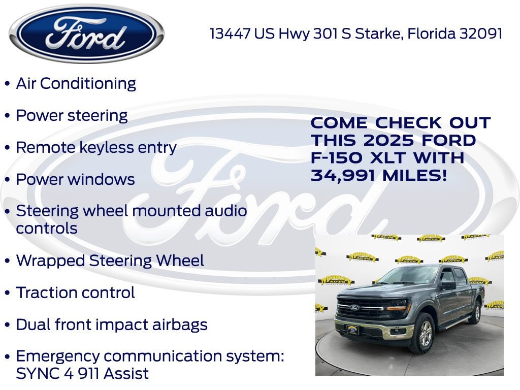 2025 Ford F-150 XLT