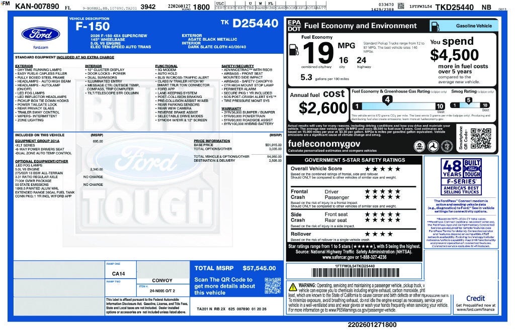 2026 Ford F-150 XLT