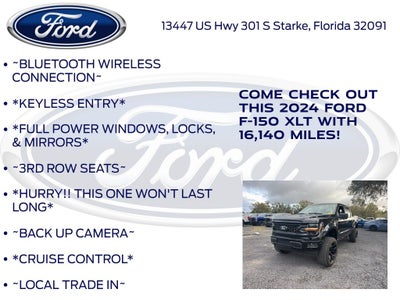2024 Ford F-150 XLT SUPERCHARGED BLACK WIDOW-