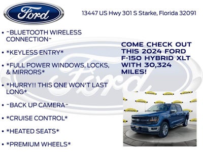 2024 Ford F-150 XLT