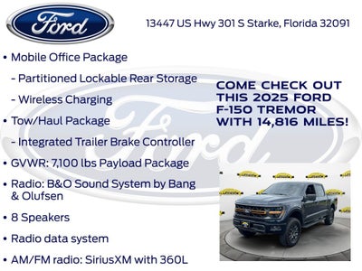 2025 Ford F-150 Tremor