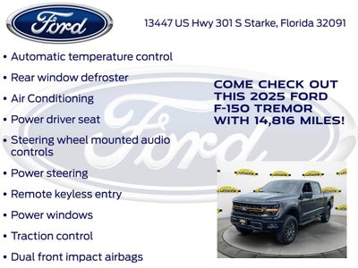 2025 Ford F-150 Tremor