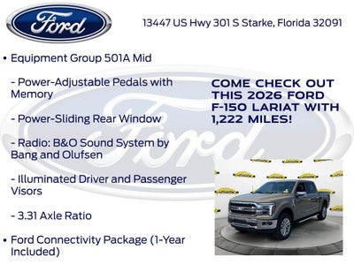 2026 Ford F-150 Lariat