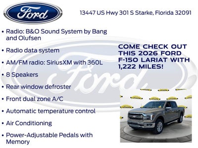 2026 Ford F-150 Lariat