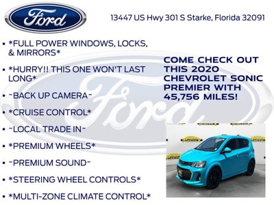 2020 Chevrolet Sonic Premier