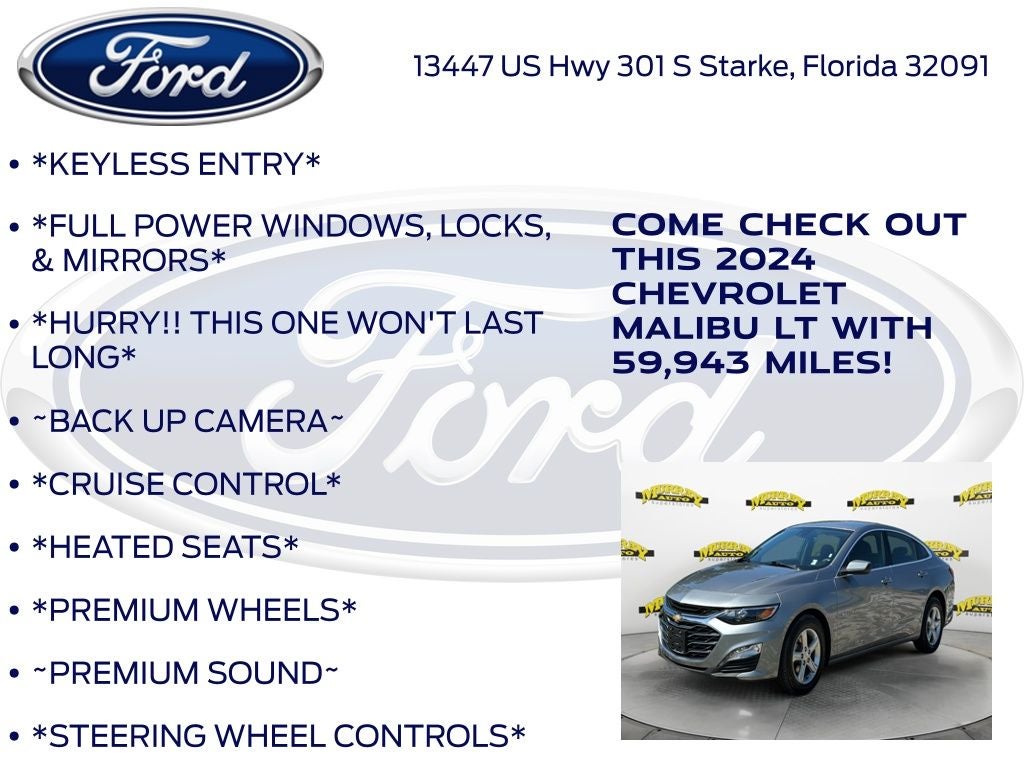 2024 Chevrolet Malibu LT 1LT