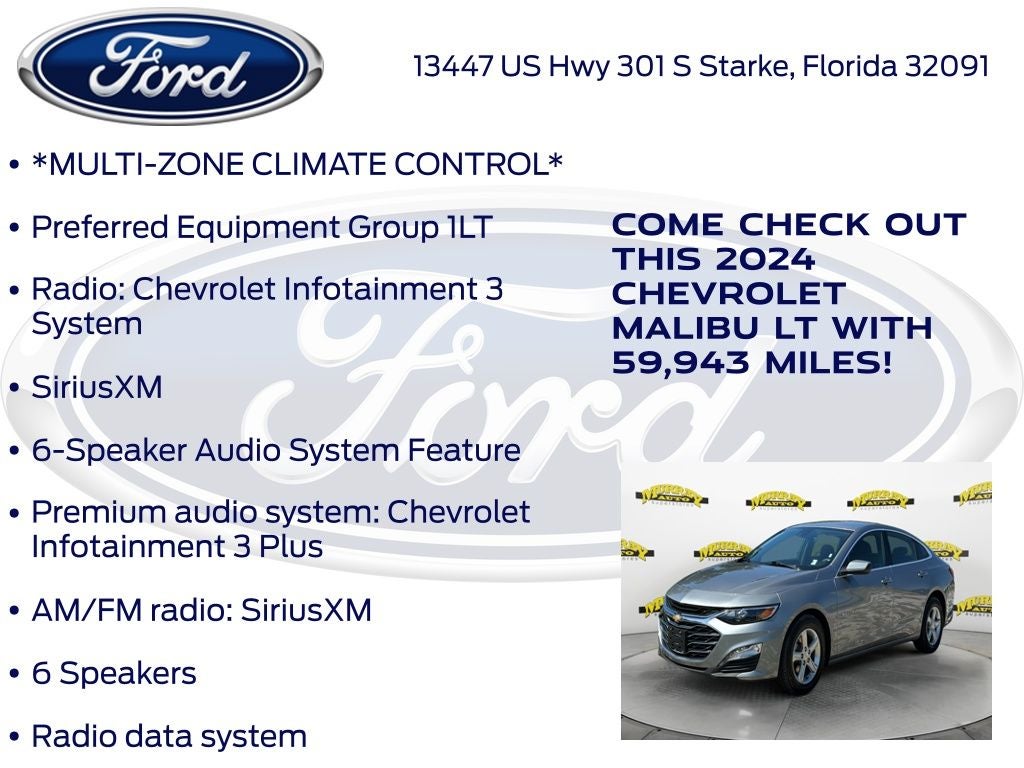 2024 Chevrolet Malibu LT 1LT