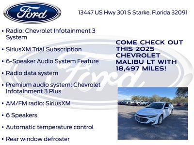 2025 Chevrolet Malibu LT 1LT