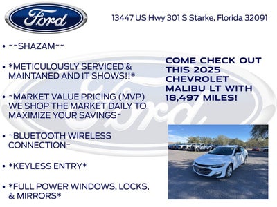 2025 Chevrolet Malibu LT 1LT