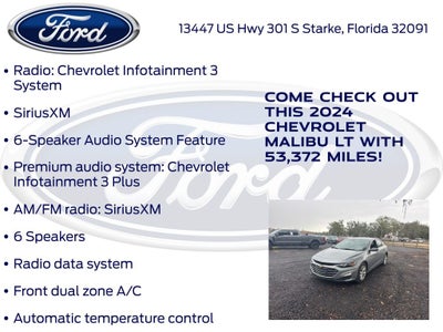 2024 Chevrolet Malibu LT 1LT