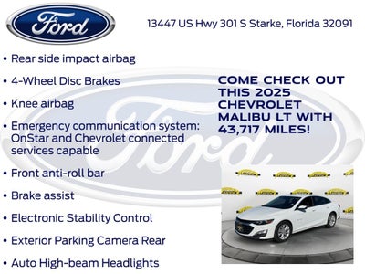 2025 Chevrolet Malibu LT 1LT