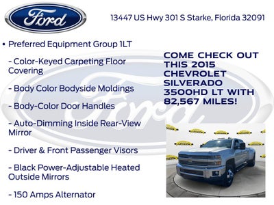 2015 Chevrolet Silverado 3500HD LT