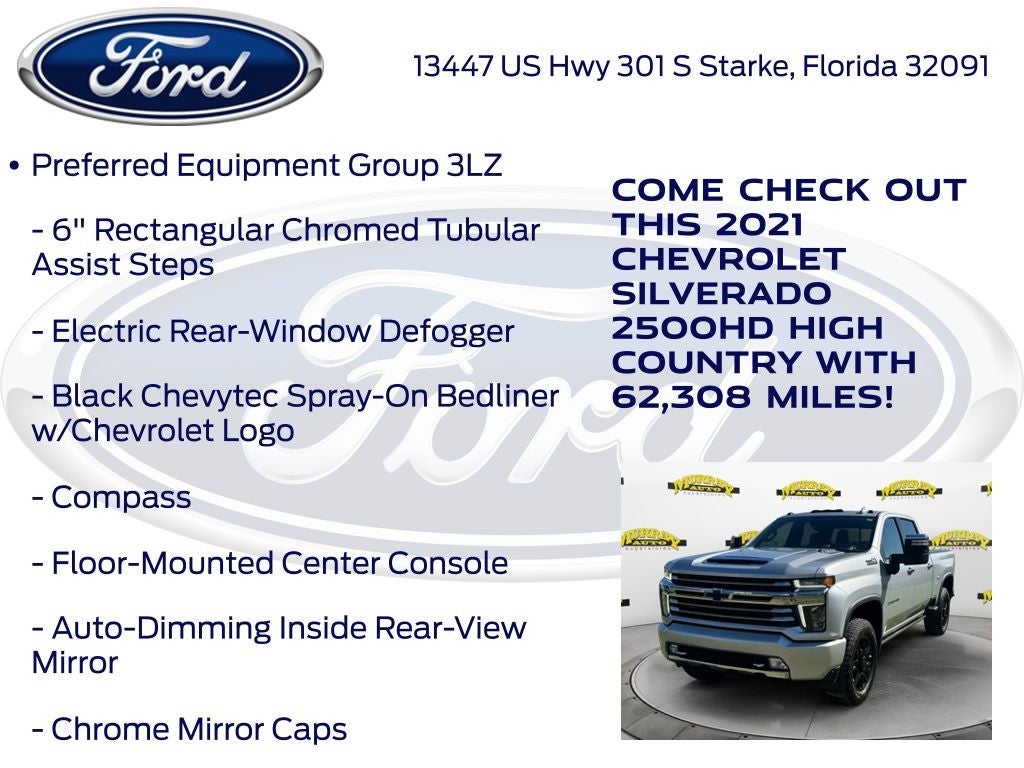 2021 Chevrolet Silverado 2500HD High Country