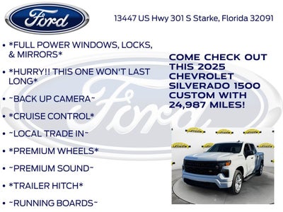 2025 Chevrolet Silverado 1500 Custom