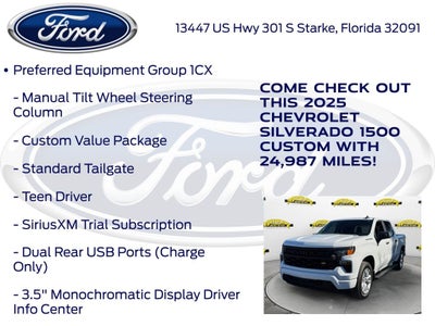 2025 Chevrolet Silverado 1500 Custom