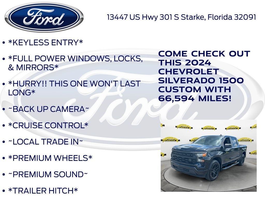 2024 Chevrolet Silverado 1500 Custom