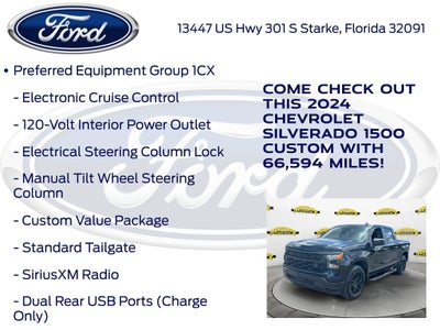 2024 Chevrolet Silverado 1500 Custom