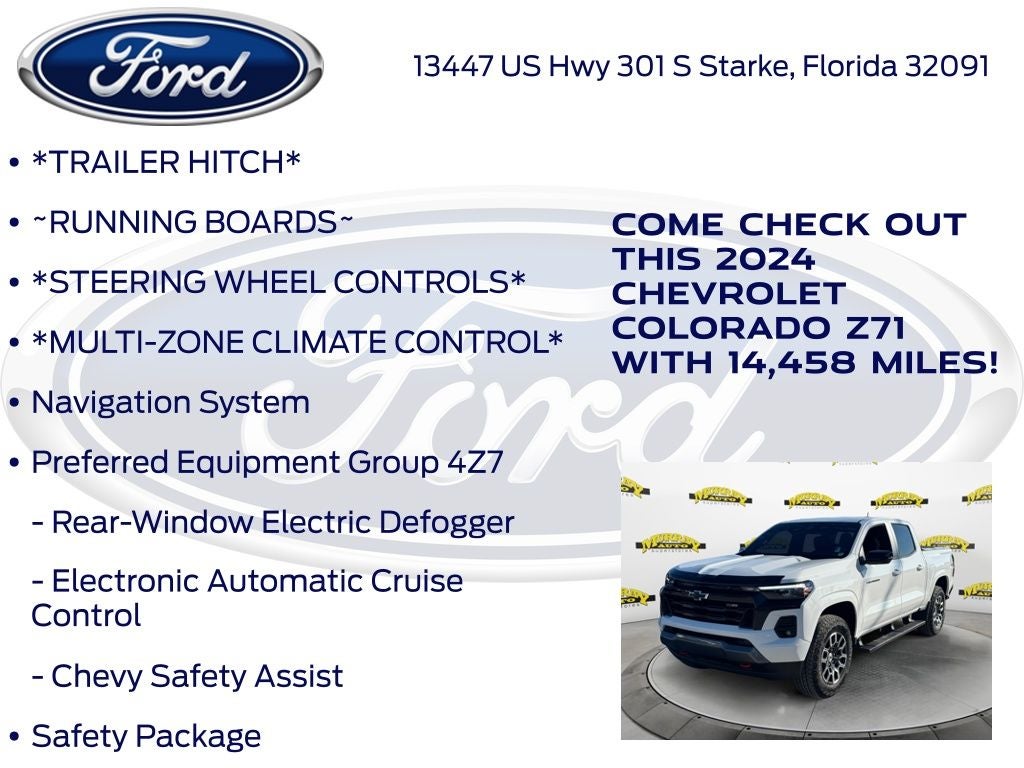 2024 Chevrolet Colorado Z71