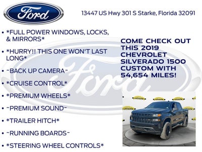 2019 Chevrolet Silverado 1500 Custom