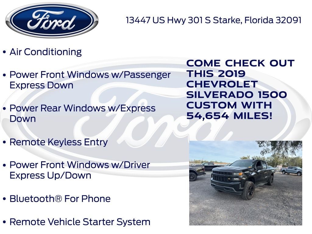 2019 Chevrolet Silverado 1500 Custom