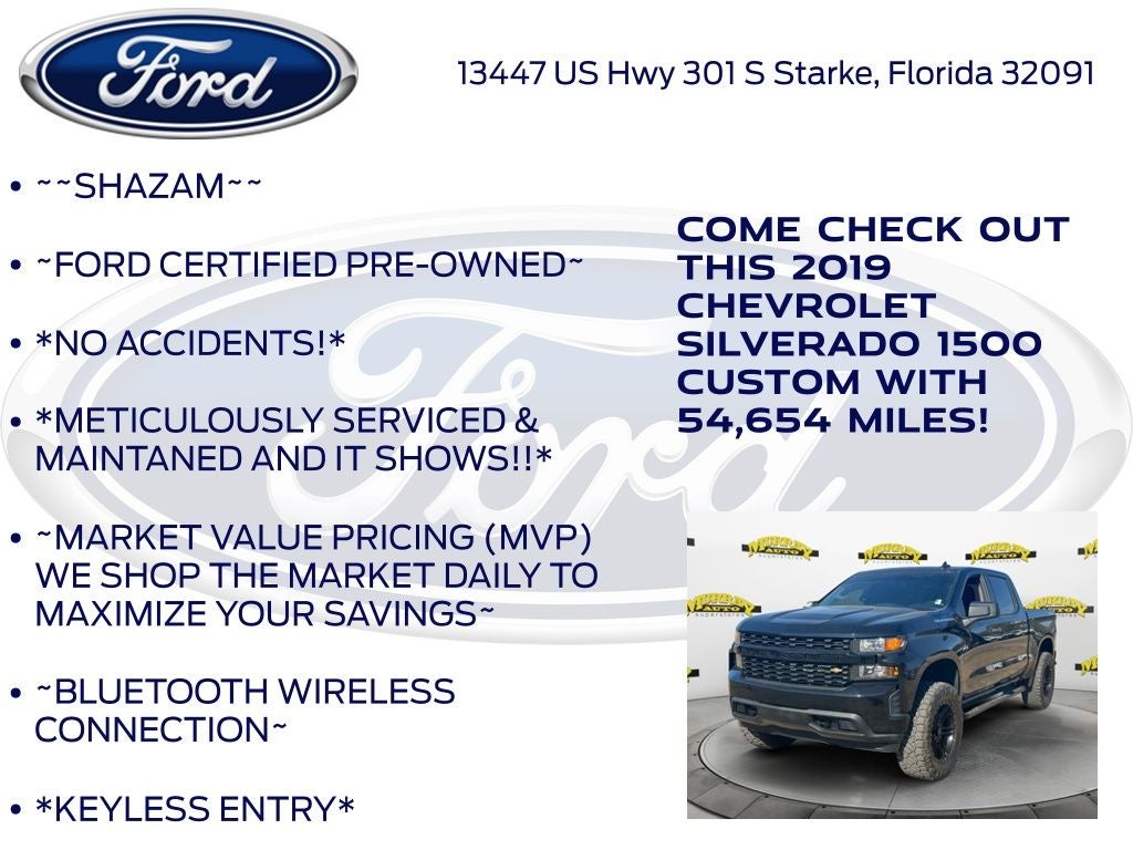 2019 Chevrolet Silverado 1500 Custom