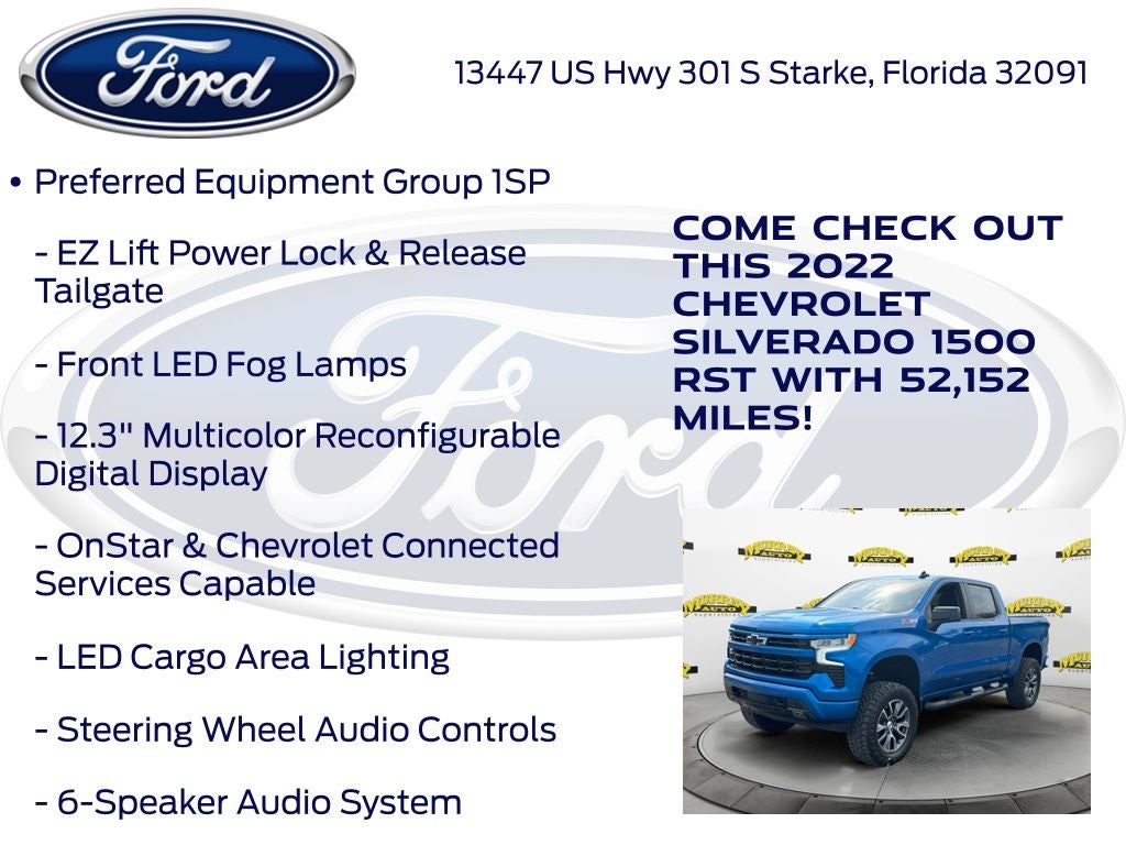 2022 Chevrolet Silverado 1500 RST